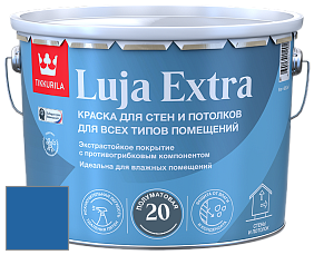 Краска Tikkurila Luja 20 Extra полуматовая краска для влажных помещений цвет NCS S 3060-R80B 