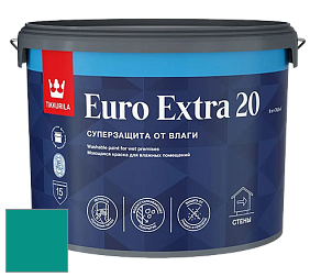 Краска Tikkurila Euro Extra 20 краска для стен и потолков цвет NCS S 3050-B60G 