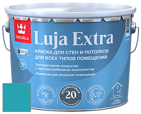 Краска Tikkurila Luja 20 Extra полуматовая краска для влажных помещений цвет NCS S 2050-B20G 
