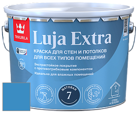 Краска Tikkurila Luja Extra 7 матовая краска для влажных помещений цвет K356 