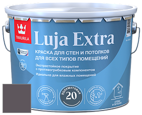 Краска Tikkurila Luja 20 Extra полуматовая краска для влажных помещений цвет V502 Инжир