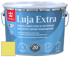 Краска Tikkurila Luja 20 Extra полуматовая краска для влажных помещений цвет NCS S 0550-G70Y 
