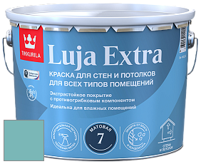 Краска Tikkurila Luja Extra 7 матовая краска для влажных помещений цвет NCS S 2030-B40G 