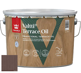 Краска Tikkurila Valtti Terrace Oil масло для наружных работ по дереву цвет 5076 Varpu