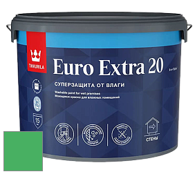 Краска Tikkurila Euro Extra 20 краска для стен и потолков цвет NCS S 1070-G10Y 