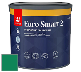 Краска Tikkurila Euro Smart 2 краска для стен и потолков цвет RAL 6032 