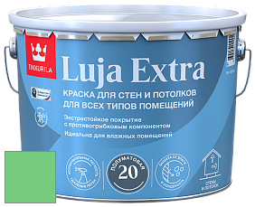 Краска Tikkurila Luja 20 Extra полуматовая краска для влажных помещений цвет NCS S 0560-G10Y 