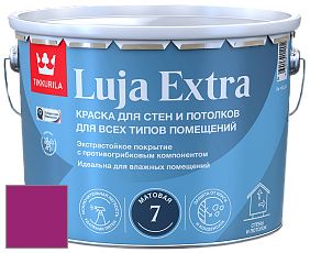 Краска Tikkurila Luja Extra 7 матовая краска для влажных помещений цвет RAL 4006 