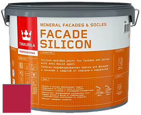 Краска Tikkurila Facade Silicon краска фасадная цвет RAL 3027 