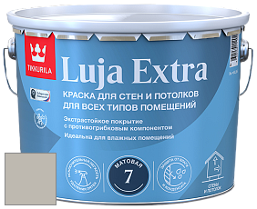 Краска Tikkurila Luja Extra 7 матовая краска для влажных помещений цвет V487 Монастырь