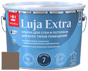 Краска Tikkurila Luja Extra 7 матовая краска для влажных помещений цвет N467 
