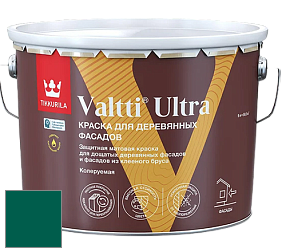 Краска Tikkurila Valtti Ultra краска для деревянных фасадов цвет RAL 6036 