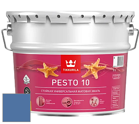 Краска Tikkurila Euro Pesto 10 эмаль цвет N351 