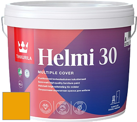Краска Tikkurila Helmi 30 краска для мебели цвет RAL 1037 