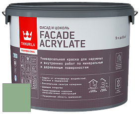 Краска Tikkurila Facade Acrylate краска внутренних и наружных работ цвет J376 
