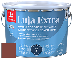 Краска Tikkurila Luja Extra 7 матовая краска для влажных помещений цвет N414 