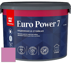 Краска Tikkurila Euro Power 7 краска для стен и потолков цвет K338 