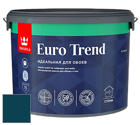 Краска Tikkurila Euro Trend краска для стен и потолков цвет RAL 5020 