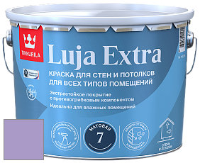 Краска Tikkurila Luja Extra 7 матовая краска для влажных помещений цвет K343 