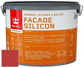 Краска Tikkurila Facade Silicon краска фасадная цвет NCS S 1580-Y90R 