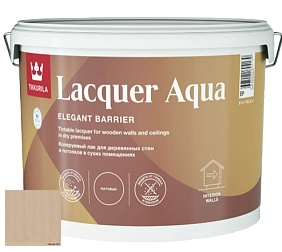 Краска Tikkurila Lacquer Aqua (матовый) лак интерьерный цвет 3467 Имбирь