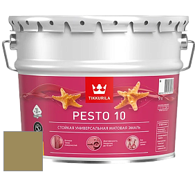 Краска Tikkurila Euro Pesto 10 эмаль цвет K453 