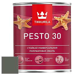 Краска Tikkurila Euro Pesto 30 эмаль цвет X495 