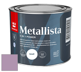 Краска Tikkurila Metallista краска по металлу цвет V341 