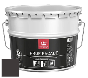 Краска Tikkurila Euro Prof Facade краска фасадная цвет RAL 8019 