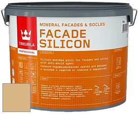 Краска Tikkurila Facade Silicon краска фасадная цвет Q121 