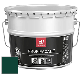 Краска Tikkurila Euro Prof Facade краска фасадная цвет RAL 6005 