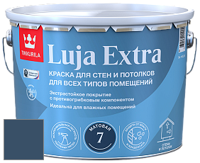 Краска Tikkurila Luja Extra 7 матовая краска для влажных помещений цвет N431 
