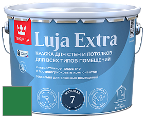 Краска Tikkurila Luja Extra 7 матовая краска для влажных помещений цвет NCS S 3065-G10Y 