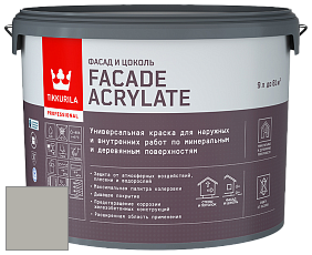 Краска Tikkurila Facade Acrylate краска фасадная цвет 569X 