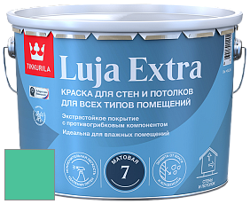 Краска Tikkurila Luja Extra 7 матовая краска для влажных помещений цвет NCS S 1055-B90G 