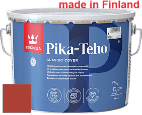 Краска Tikkurila Pika-Teho краска для деревянных фасадов цвет RAL 3016 