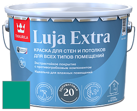 Краска Tikkurila Luja 20 Extra полуматовая краска для влажных помещений цвет NCS S 2555-B80G 