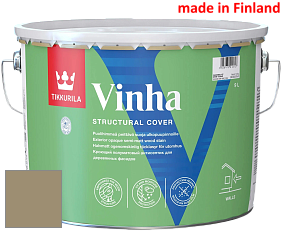 Краска Tikkurila Vinha кроющий антисептик для деревянных фасадов цвет V457 