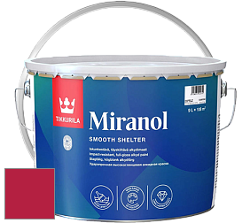 Краска Tikkurila Miranol высокопрочная эмаль цвет RAL 3027 