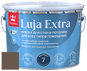 Краска Tikkurila Luja Extra 7 матовая краска для влажных помещений цвет N480 
