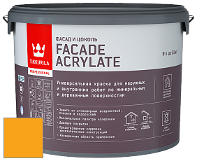 Краска Tikkurila Facade Acrylate краска внутренних и наружных работ цвет S304 