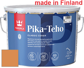 Краска Tikkurila Pika-Teho краска для деревянных фасадов цвет S311 Зной