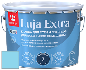 Краска Tikkurila Luja Extra 7 матовая краска для влажных помещений цвет H360 