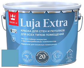 Краска Tikkurila Luja 20 Extra полуматовая краска для влажных помещений цвет NCS S 2040-B 