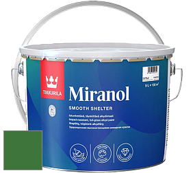 Краска Tikkurila Miranol высокопрочная эмаль цвет RAL 6010 