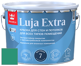Краска Tikkurila Luja Extra 7 матовая краска для влажных помещений цвет NCS S 3050-B90G 