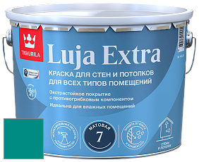 Краска Tikkurila Luja Extra 7 матовая краска для влажных помещений цвет NCS S 3055-B50G 