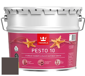 Краска Tikkurila Euro Pesto 10 эмаль цвет NCS S 8005-Y80R 