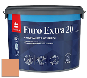 Краска Tikkurila Euro Extra 20 краска для стен и потолков цвет K406 