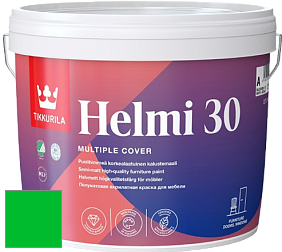 Краска Tikkurila Helmi 30 краска для мебели цвет RAL 6038 